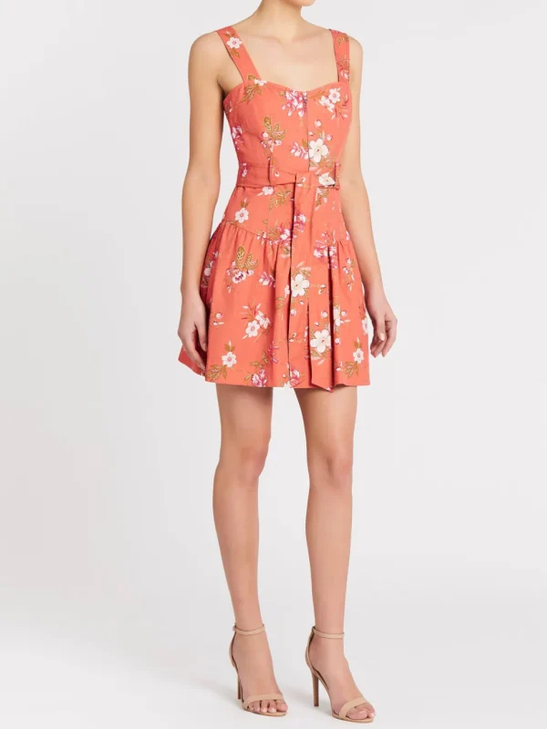 Lita Floral Linen Dress