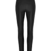 Macey High Rise Pull On Leather Leggings