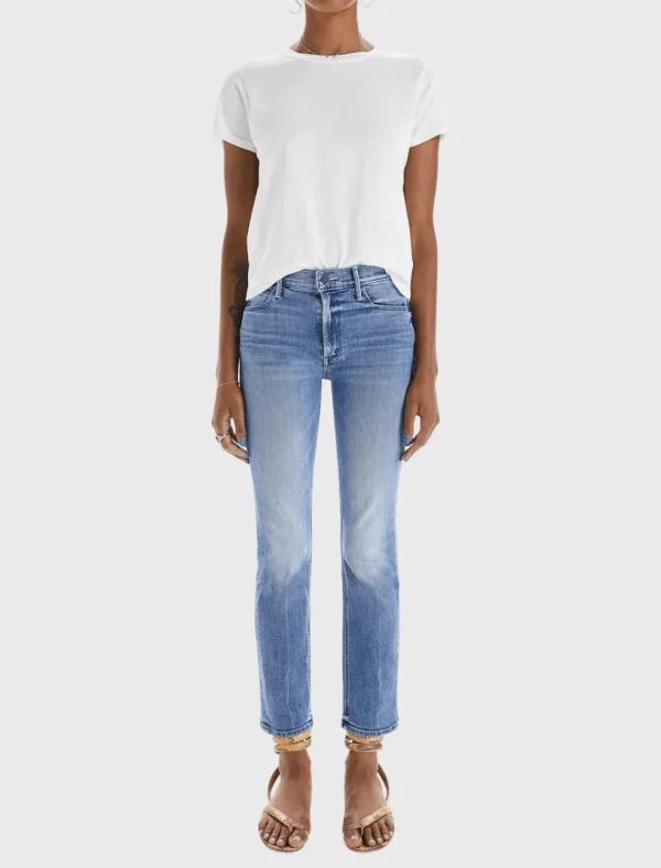Mid Rise Dazzler Ankle Jean