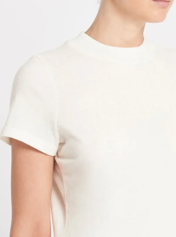 Mock Neck Tee