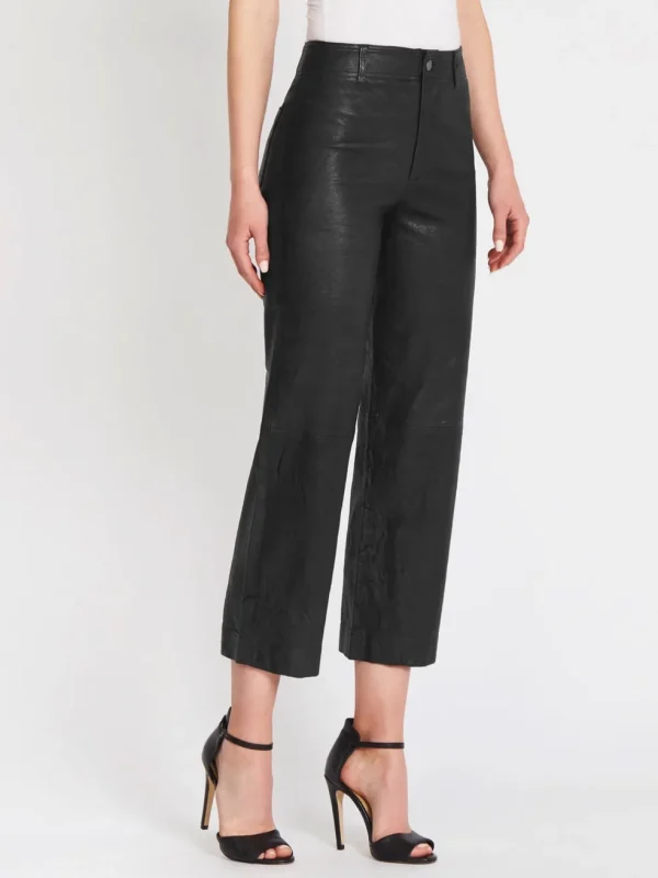 Nellie Culotte Leather Pants