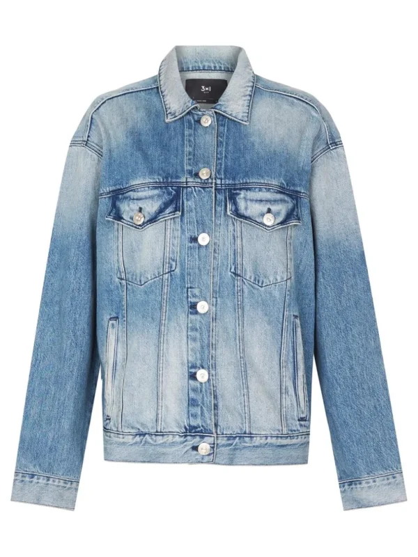 Oversized Boyfriend Classic Denim Jacket