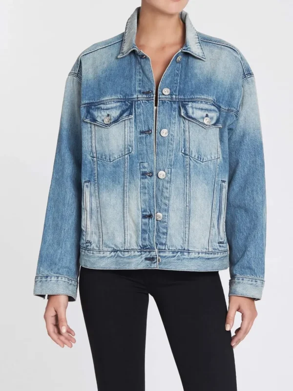 Oversized Boyfriend Classic Denim Jacket