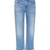 Petal Higher Ground Slim Crop Jean