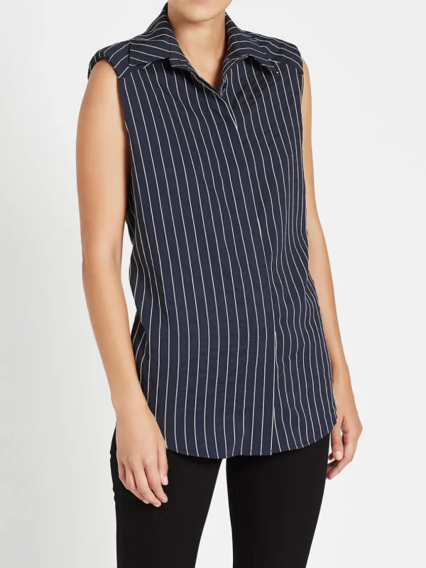 Pollino Stripe Sleeveless Shirt