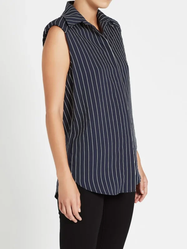 Pollino Stripe Sleeveless Shirt