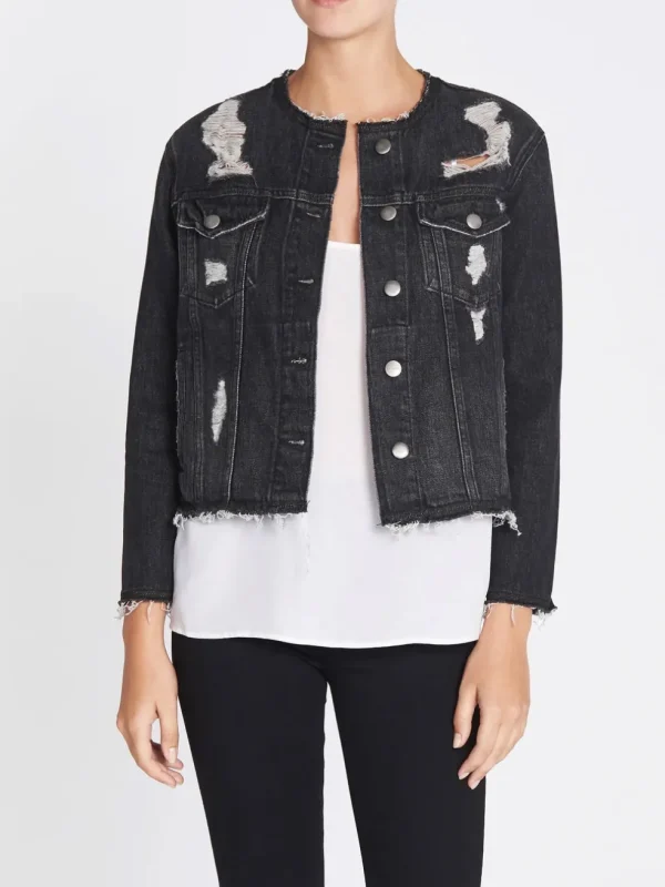 Rigid Re-release Le Jacket Raw Edge