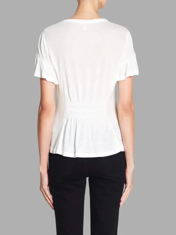 Ruched Jersey Tee