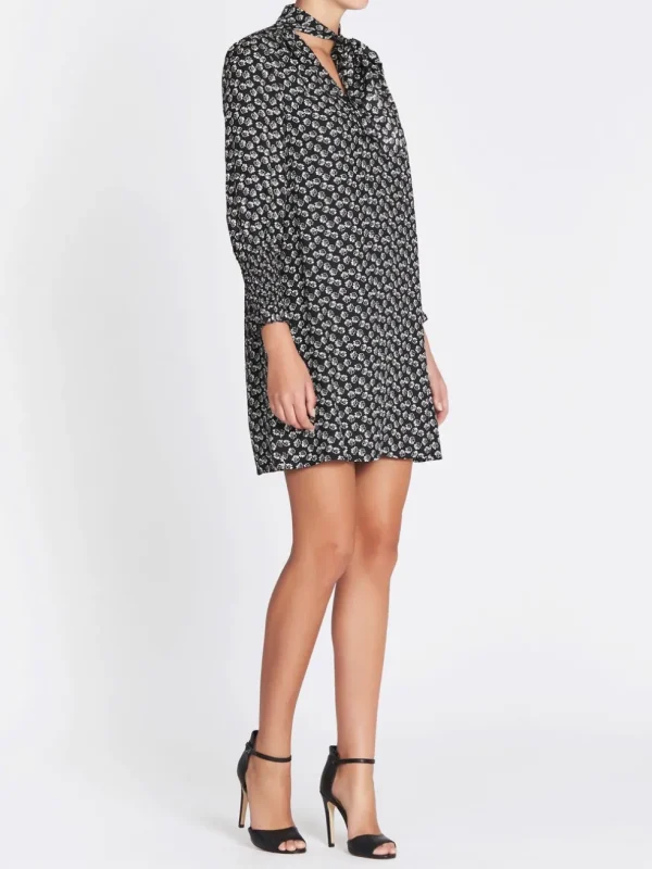 Rue Floral Print Scarf Tie Dress