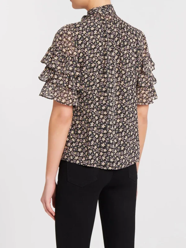 Short Sleeve Louisa Ruffle Top