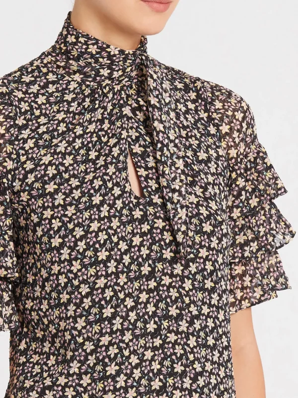 Short Sleeve Louisa Ruffle Top