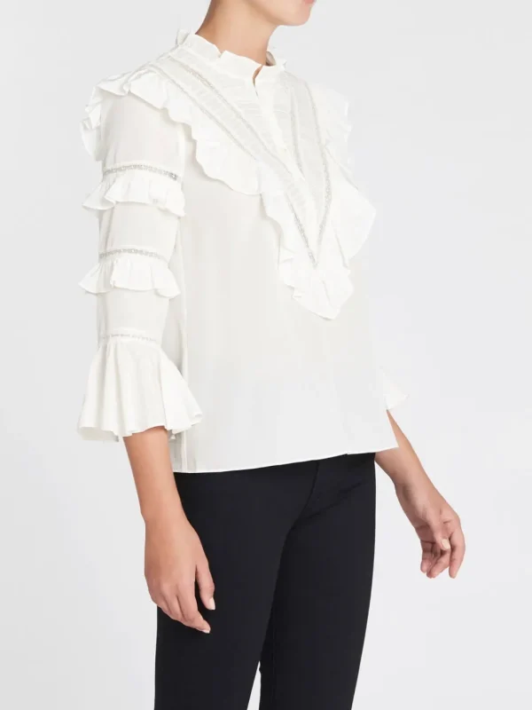 Silk And Lace Top