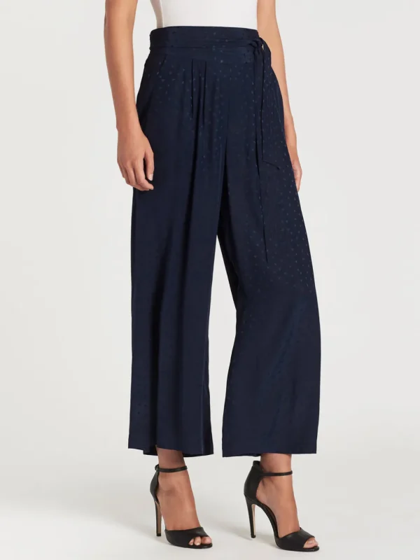 Silk Jacquard Pant