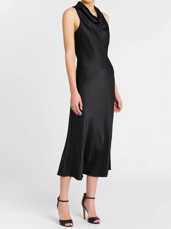 Sleeveless Cowl Dress