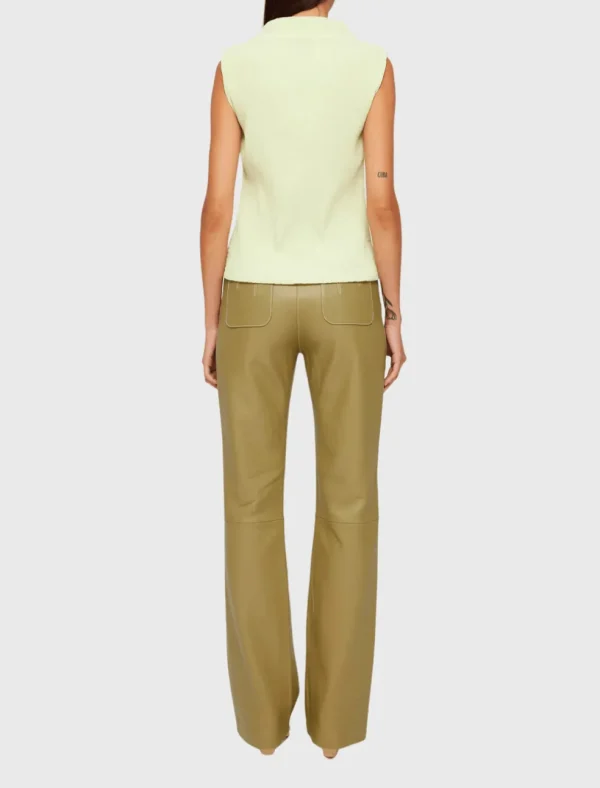 Sleeveless Textured Top