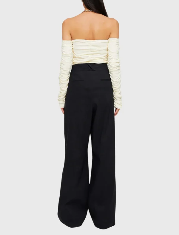 Smocked Off-Shoulder Top