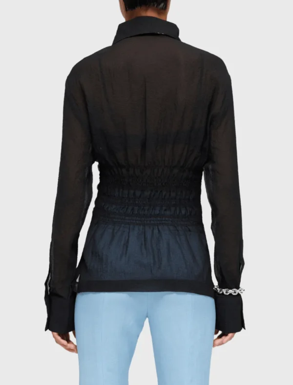 Smocked Waist Blouse