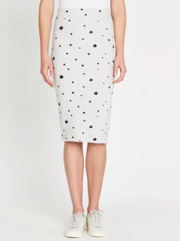 Stars All Over Slim Fit Tube Skirt