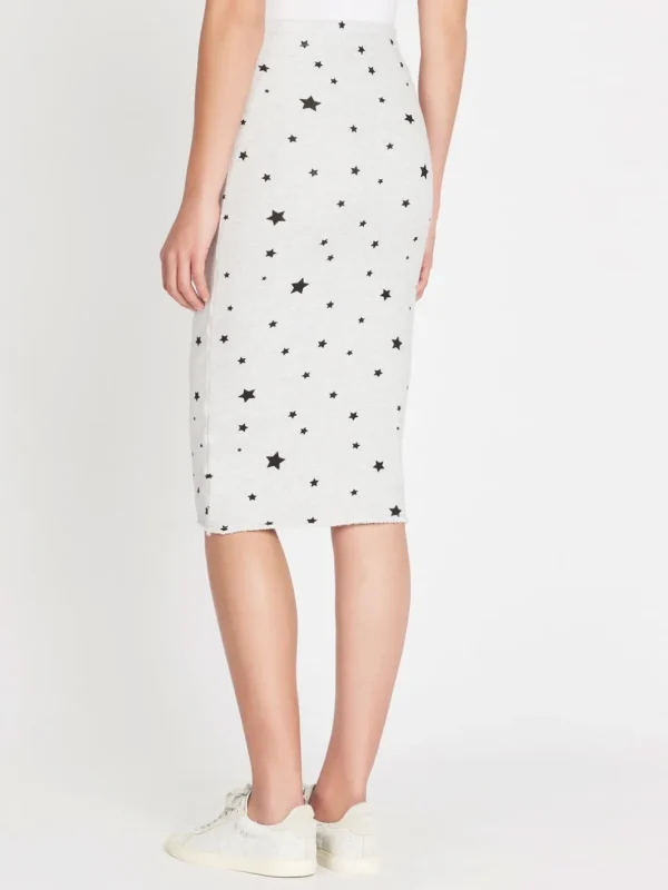 Stars All Over Slim Fit Tube Skirt