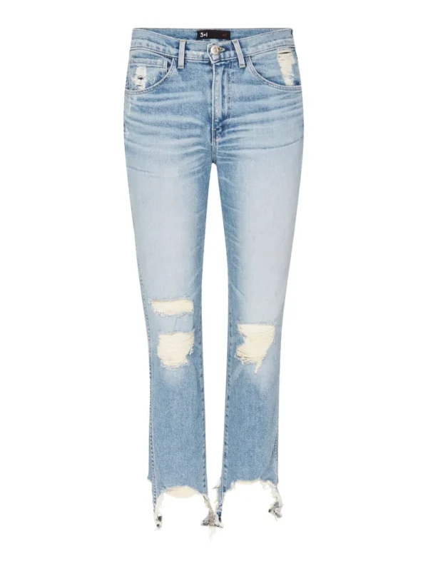 Straight Authentic Crop Jean