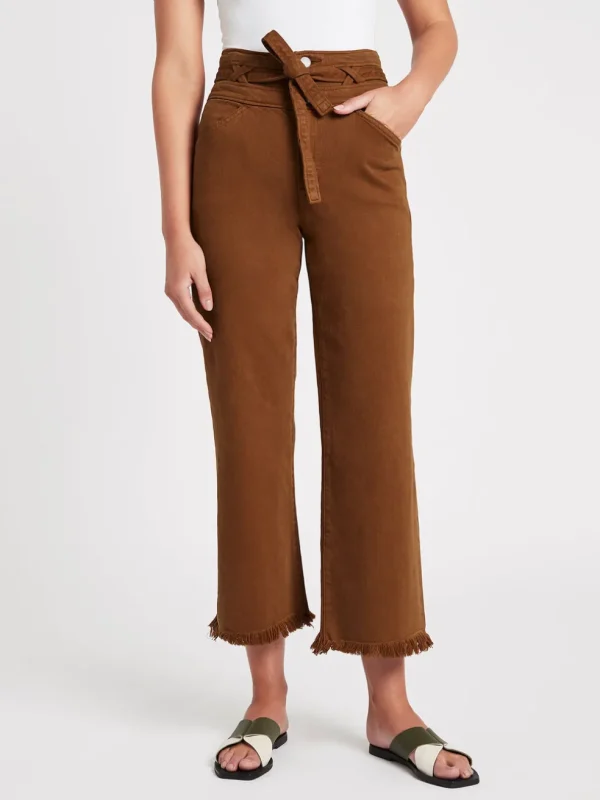 Sukey Crop Wide Leg Jean