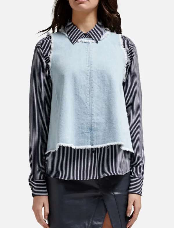 Tayla Shell Fray Top