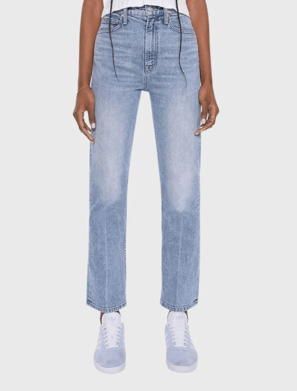The High Waisted Rider Ankle Jean