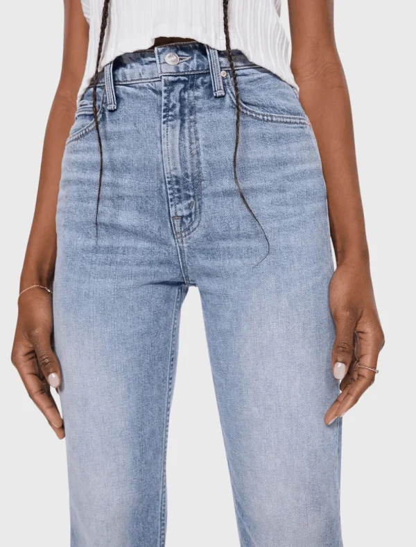 The High Waisted Rider Ankle Jean
