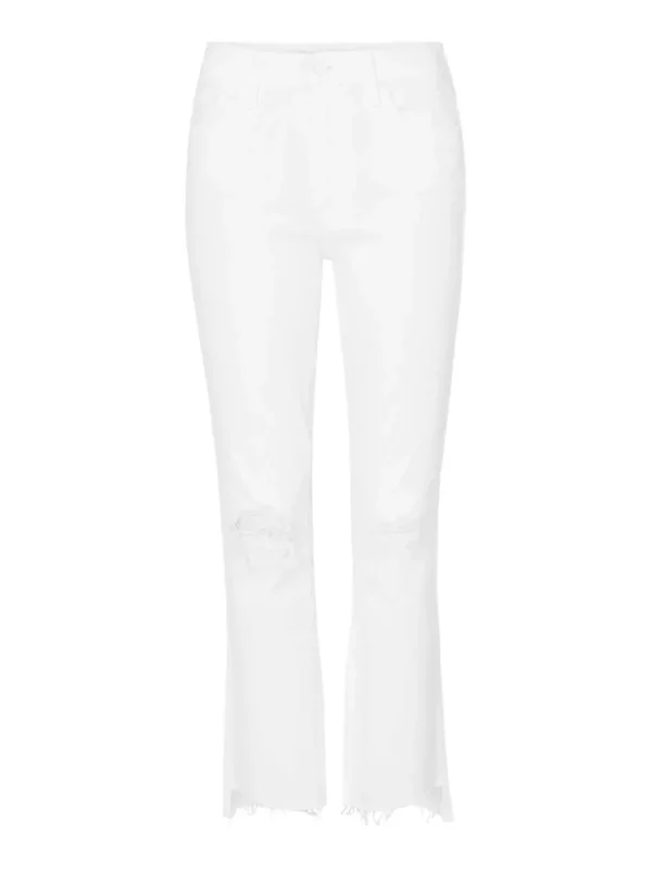 The Insider Crop Step Fray Jean