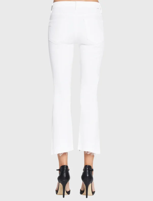 The Insider Crop Step Fray Jean