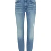 The Looker Step Ankle Fray Jean