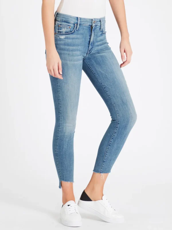 The Looker Step Ankle Fray Jean