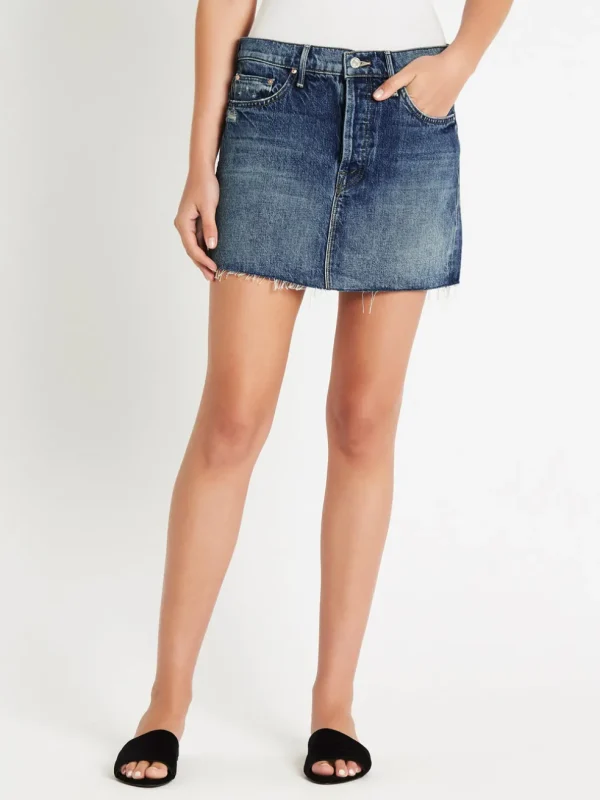 The Vagabond Mini Fray Skirt