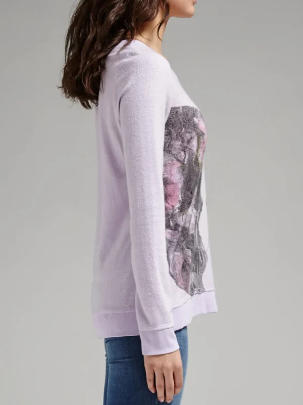 Twin Skulls Crew Neck Sweatshirt