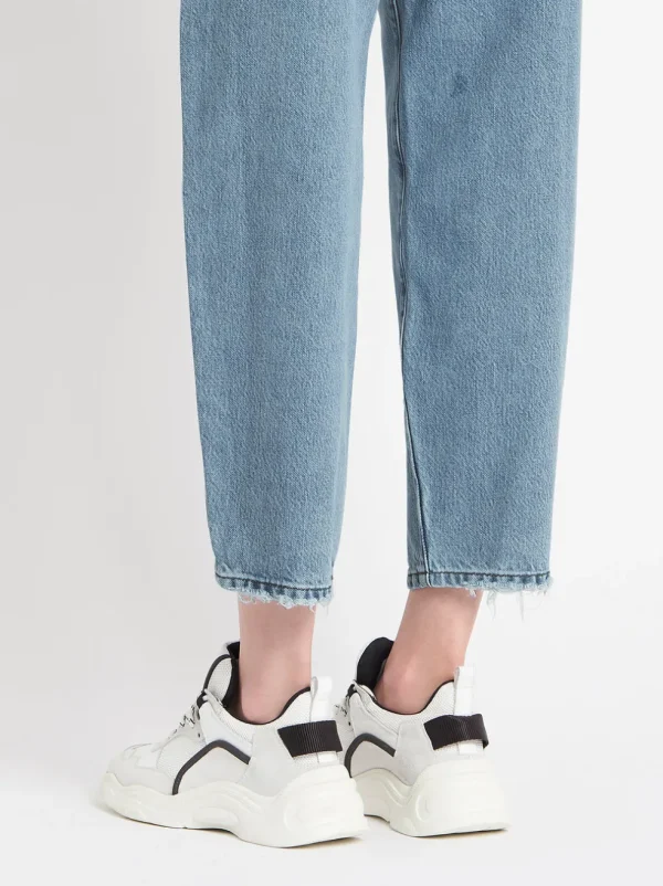 Ultra High Barrel Leg Jean