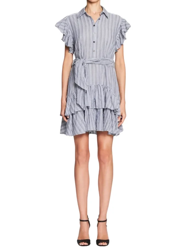 Yarn Dyed Striped Dress