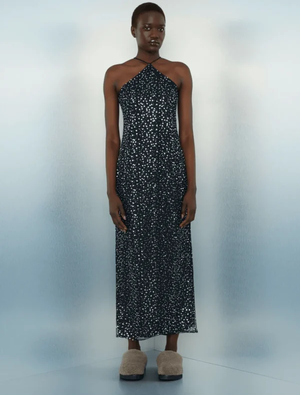 Ytzen Halter Midi Dress